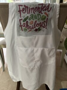 Fermented and Fabulous apron